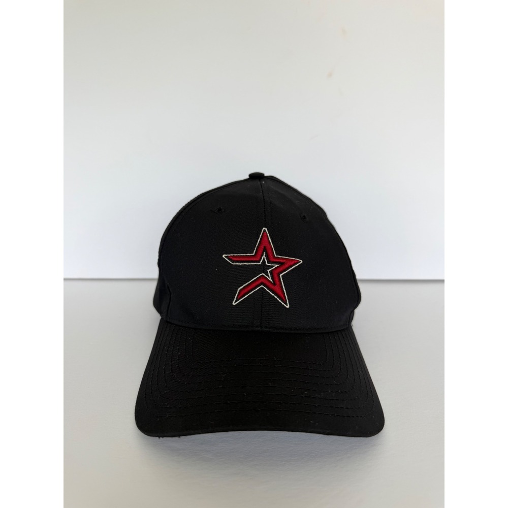 Twins Enterprise Houston Astros Snapback Hat Black Red Star MLB Baseball Cap